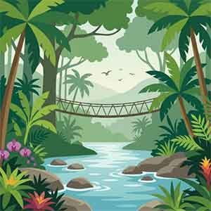 Jungle & River Scenery