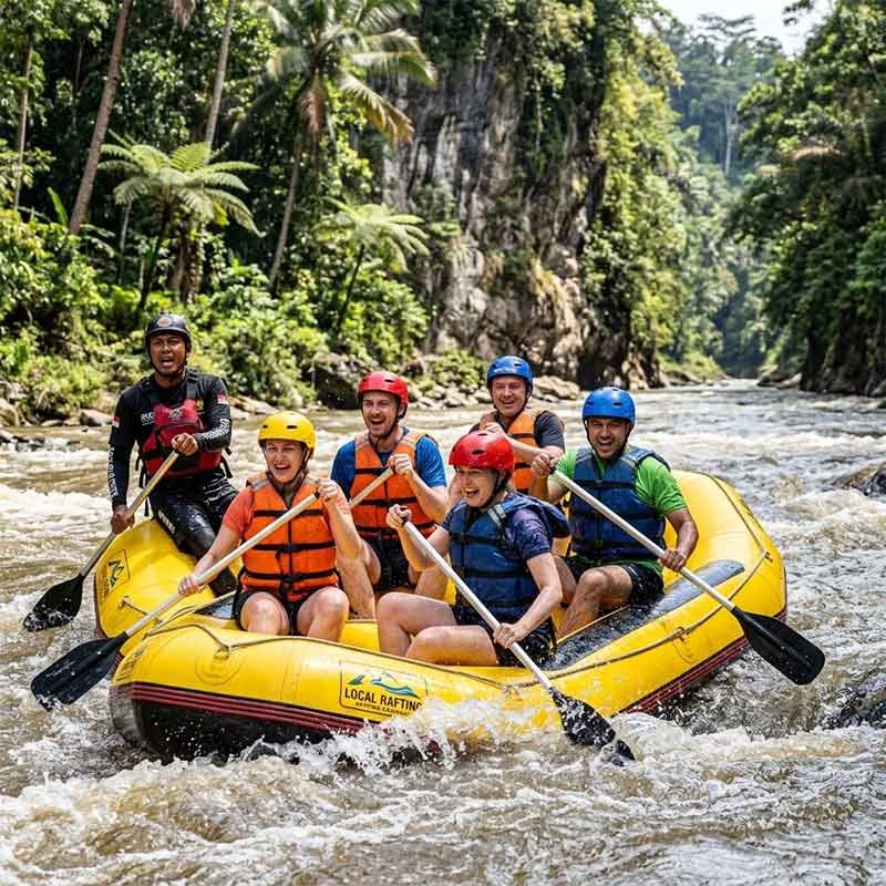 Package 5 PAX Rafting Ubud