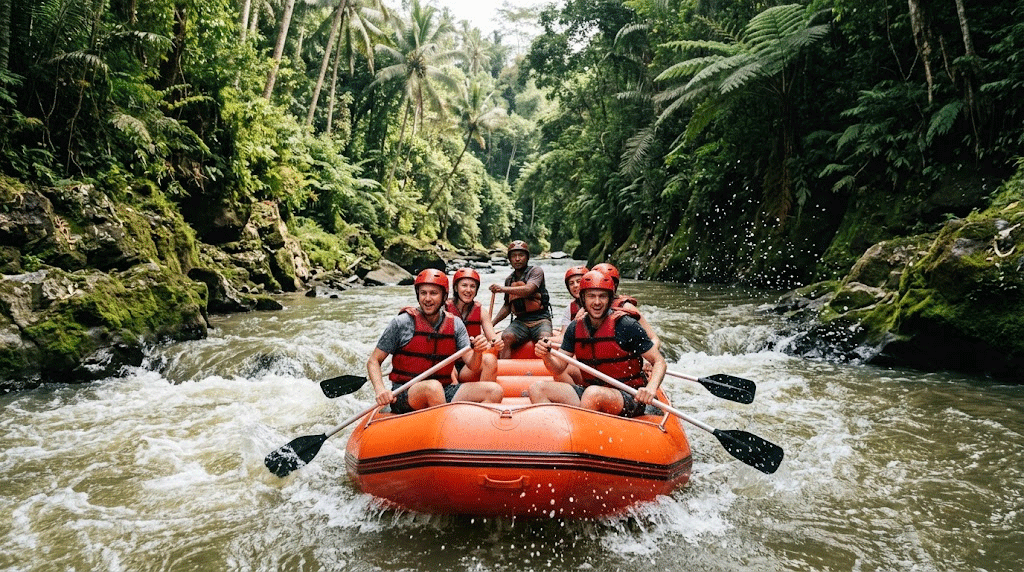 white water rafting ubud